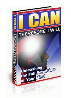 I Can, Therefore I Will (PLR) I Can, Therefore I Will (PLR)