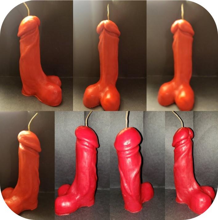 Male Genital / Penis Candle 5 inch - RED Male Genital / Penis Candle 5 inch - RED