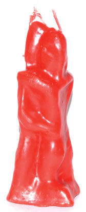 Lovers Candle Red 5 1/2" Lovers Candle Red 5 1/2"