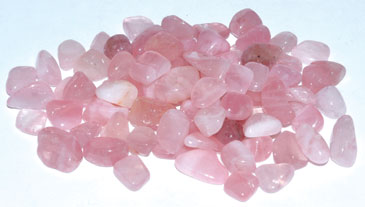 1 lb Rose Quartz tumbled chips 6-8mm 1 lb Rose Quartz tumbled chips 6-8mm