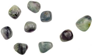 1 Lb Rainbow Fluorite tumbled 1 Lb Rainbow Fluorite tumbled