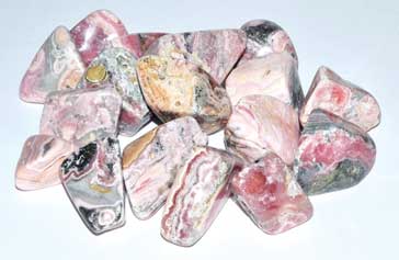 1 lb Rhodochrosite tumbled stones 1 lb Rhodochrosite tumbled stones