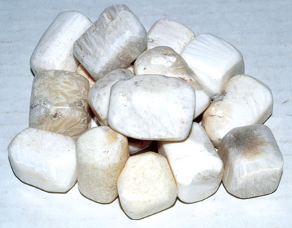 1 lb Scolecite tumbled stones 1 lb Scolecite tumbled stones