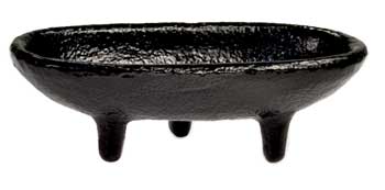 4" Iron smudge/ incense burner 4" Iron smudge/ incense burner
