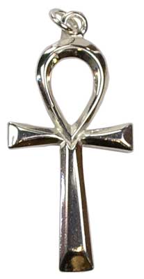 1 1/2" Ankh Sterling Silver 1 1/2" Ankh Sterling Silver