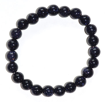 8mm Blue Goldstone bracelet 8mm Blue Goldstone bracelet