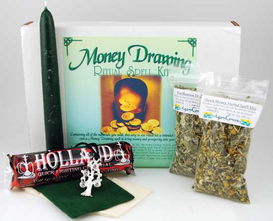 Money Drawing Boxed ritual kit Money Drawing Boxed ritual kit