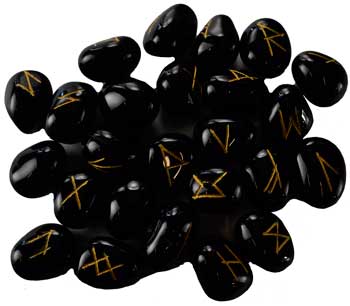Black Onyx rune set Black Onyx rune set