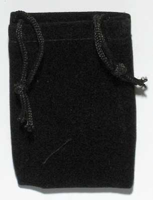Velveteen 2 x 2 1/2 Black Velveteen 2 x 2 1/2 Black