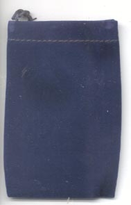 Velveteen 2 x 2 1/2 Blue Velveteen 2 x 2 1/2 Blue