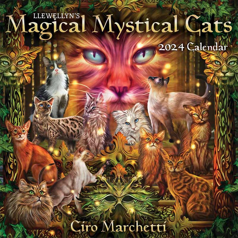 2024 Magical Mystical Cats Calendar by Llewellyn 2024 Magical Mystical Cats Calendar by Llewellyn