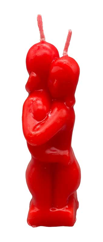 5" Red Lovers candle 5" Red Lovers candle