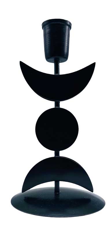 7" Triple Moon candle holder 7" Triple Moon candle holder