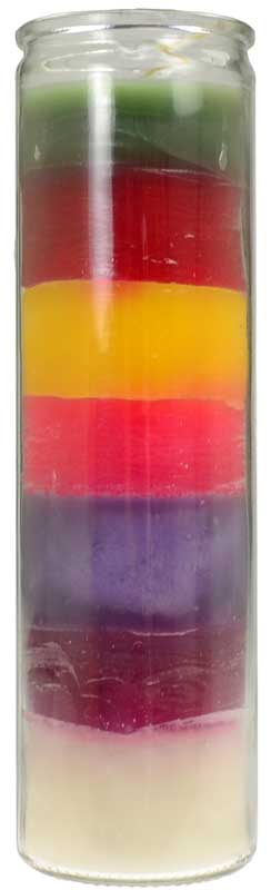 7 Color 7-day jar candle 7 Color 7-day jar candle