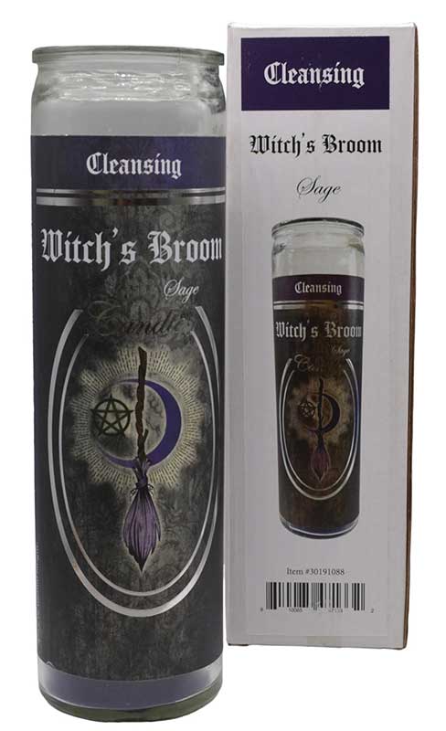 90 hr Witch's Broom (Sage) jar candle 90 hr Witch's Broom (Sage) jar candle