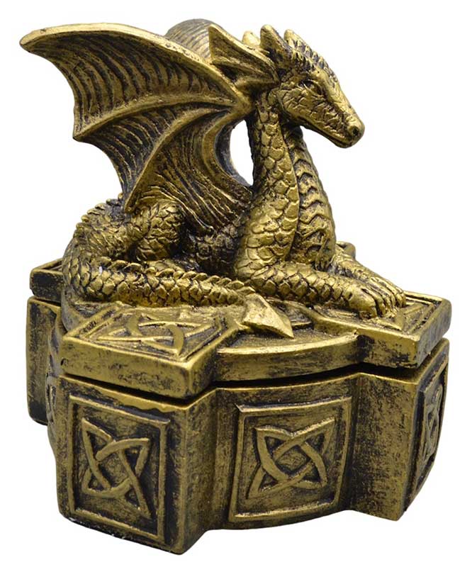 5" Celtic Dragon box 5" Celtic Dragon box
