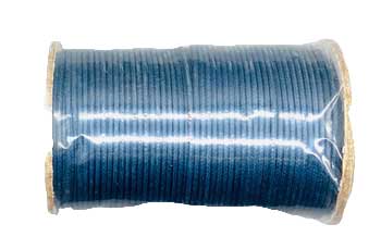 Navy Waxed Cotton cord 2mm 100 yds Navy Waxed Cotton cord 2mm 100 yds