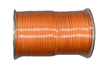 Orange Waxed Cotton cord 2mm 100 yds Orange Waxed Cotton cord 2mm 100 yds