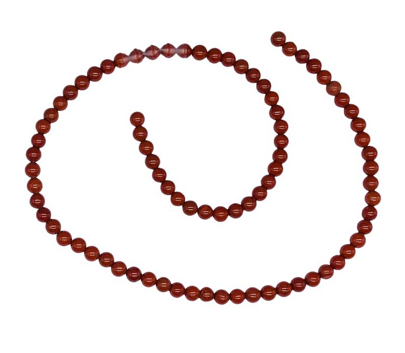 4mm Red Jasper beads 4mm Red Jasper beads