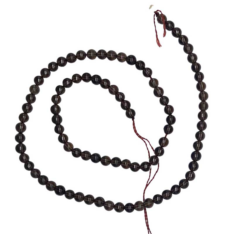 4mm Smoky Quartz beads 4mm Smoky Quartz beads
