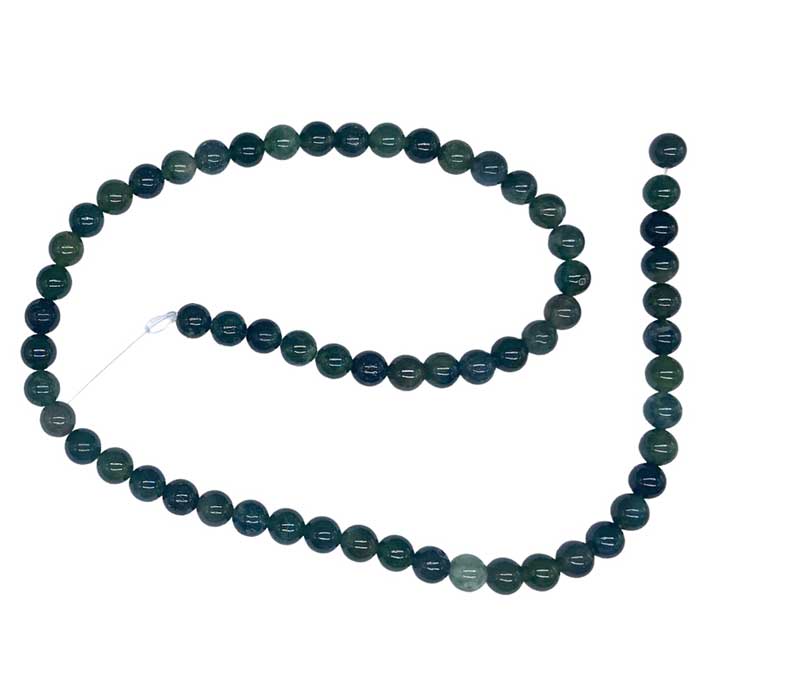 6mm Moss Agate beads 6mm Moss Agate beads