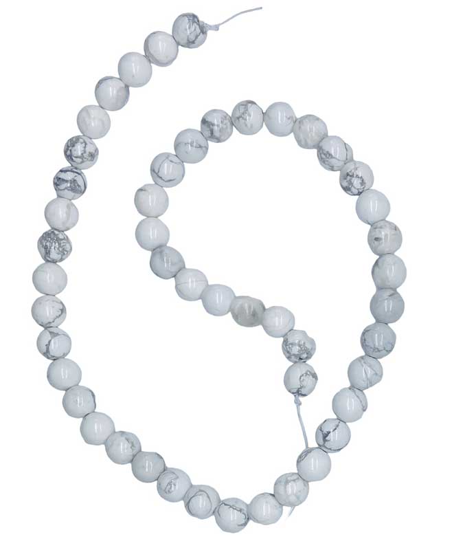 8mm Howlite beads 8mm Howlite beads