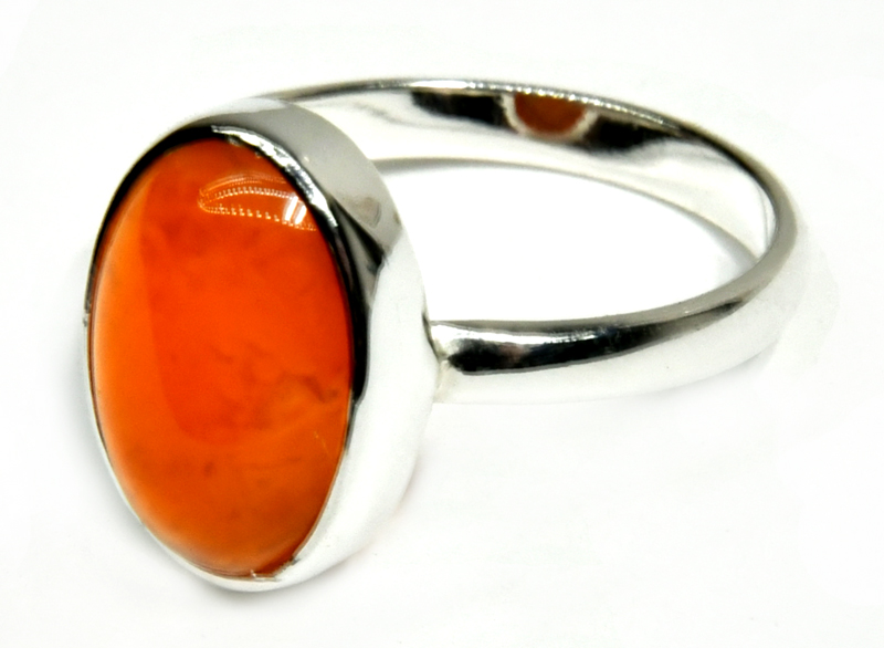 size 6 Carnelian ring size 6 Carnelian ring