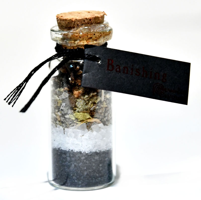 Banishing pocket spellbottle Banishing pocket spellbottle